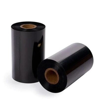 Black Resin Wash Care Ribbon (110mmx75mtr)